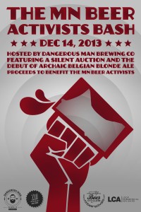 Minnesota Beer Activists Bash at Dangerous Man Brewing Co