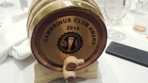 2014 Gambrinus Club Award
