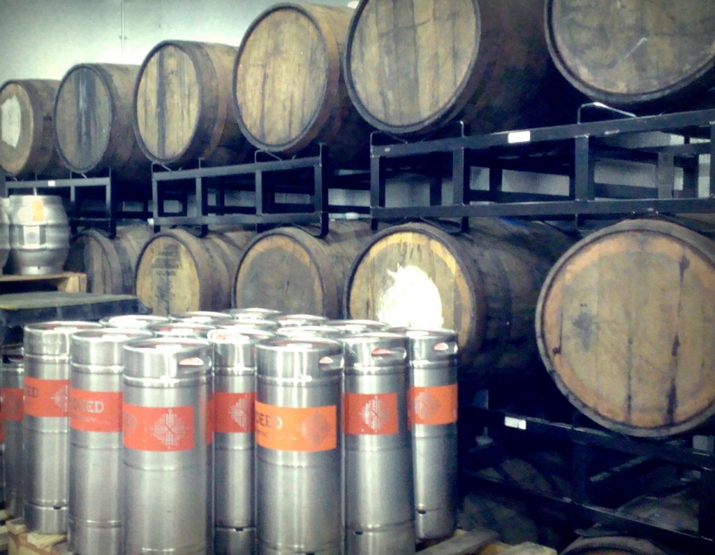 Indeed Brewing Barrel Room