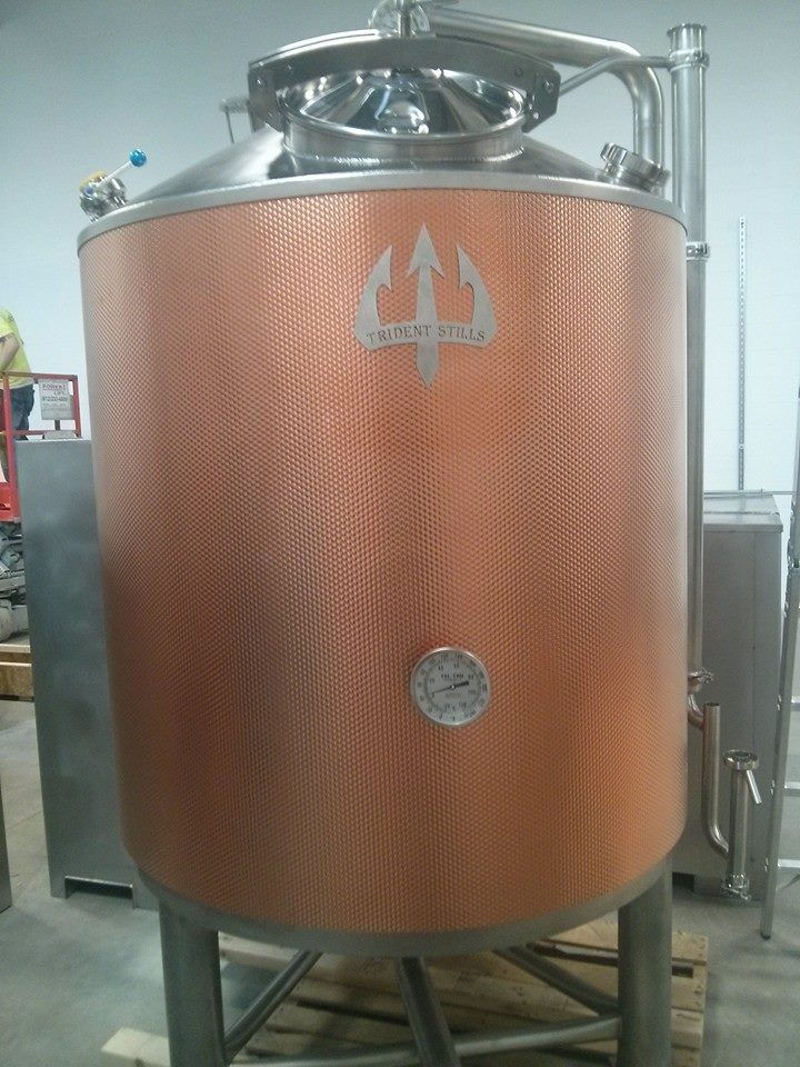 A 400 gallon, handcrafted, made in America still.