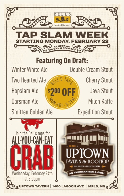 Uptown Tavern Bell's Tap Slam